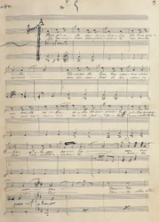 Jose Serrano (1873-1941) による、サルスエラのテノール歌手のためのロマンスの原本「Alma de Dios」