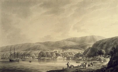 MALASPINA, Alejandro (1754-1809)。イタリア系スペイン人航海士、探検家。詳細。ドローイング。スペイン.マドリッド（自治州）.マドリード.海軍博物館