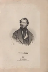 オペラ歌手ナポレオーネ・モリアーニの肖像 1808-1878, 1840.