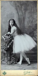 ジゼルとしてのルイジア・セラーレ、c。 1880年。