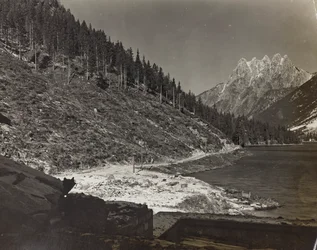 アルバム "Meine weltkriegs - Erinnerungen South-West Front (Carinthia, Italien, South Tyrol) (私の世界大戦-南西戦線の記憶（カリンシア、イタリア、トレンティーノ・アルト・アディジェ）1915年3月31日-1918年11月19日 - Josef Zohles Wien ": 山の風景（モノクロ写真