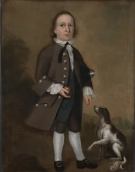 ジェレマイア・ベルナップ、c。 1758年（キャンバスに油彩）