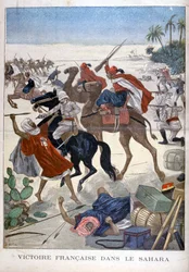 1900年のサハラにおけるフランスの勝利