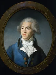 フランス語：アントワーヌ・バルネーヴ（1761-1793）の肖像画 アントワーヌ・バルネーヴ（1761-1793）の肖像画と推定される。