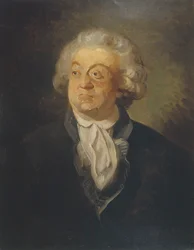 オノレ・ガブリエル・リケティ（ミラボー伯爵、1749-1791）の肖像、1795年頃。