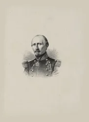 一般アドルフ 1 世 1804 ～ 1887 年、年頃。