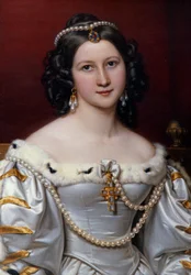 シャルロットの肖像画 ジョセフ・カール・スティーラー（1781-1858）作