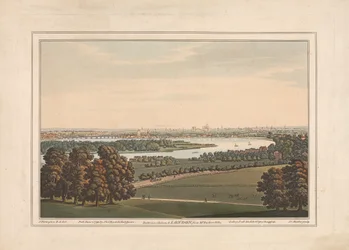 Battersea, Chelsea and London from Mr. Rucker