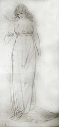 下を向いている女の子の図鑑