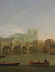 ウェストミンスター寺院と橋