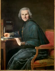 フランスの聖職者であり政治家でもあったアベ・グレゴワール (1750 - 1831) の肖像画。 フランソワ・P・J・セレスティンの絵。 ナンシー、Musee Des Beaux Arts - Abbe Gregoire (1750-1831) の肖像。 教会およびフランスの政治家。 フランソワ・P・J・セの絵画