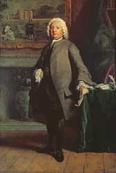 サミュエル・リチャードソン（1689-1761）の肖像、1750年