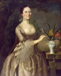 女性の肖像（ミセスダヴェンポート）c.1762
