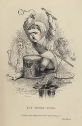 ケニー・メドウズザ・スポイルド・チャイルド」（エングレービング