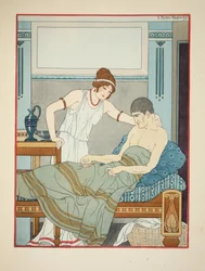 神経疾患、「ヒポクラテスの作品」、1934年のイラスト