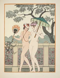 できる限り裸で歩き回る、「ヒポクラテスの作品」、1934年のイラスト