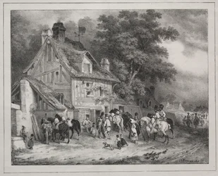 1829年のアルバム：ノルマンディーのお土産、1828年。