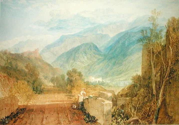 ボンネビル、1803年頃（紙に水彩画）