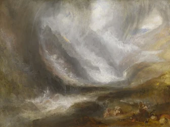 アオスタ渓谷：吹雪、雪崩、雷雨、1836-37年