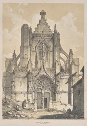 中世の建築: Gisore 近くの Serran の教会