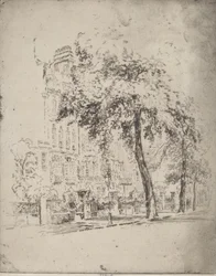 Big Tree, Cheyne Walk, 1906年。