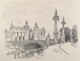 シャルロッテンブルグの橋（1921年