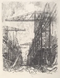 駆逐艦の建造、No.I、1917年