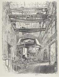 大砲塔の建設（1916年