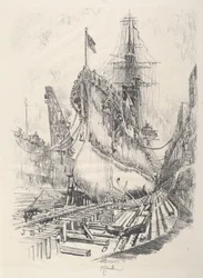 ドライドックでは、1917年