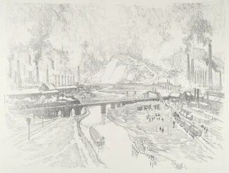 1916年、Munition Town。