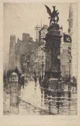 テンプル バー、1885 年。