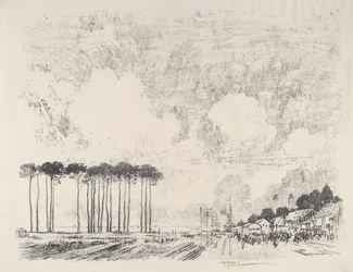 乗船キャンプ、クラシック グローブ、1917 年。