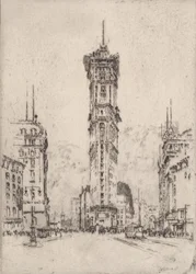 タイムズビル、1904年。