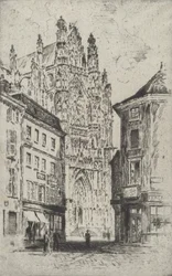 トランセプト（ボーヴェ、1907年）。