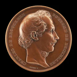 Charles de Brouckère, 1796-1860, Mayor of Brussels 1848 [obverse], 1854.    1157403   ja       japanese Successfully Translated  Original: Satyr dancing Apulian Krater, ca 420-410 BC. Translat: Satyr dancing Apulian Krater, ca 420-410 BC. 1195130 ja japane
