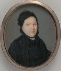 フィニアス・ミラー夫人キャサリン・リトルフィールド、1806年。