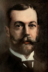 イングランド国王ジョージ5世、1910年。
