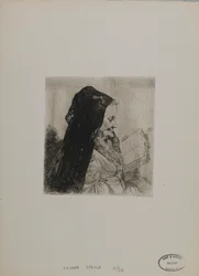 無題--読書する老女