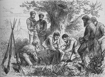 エアの葬儀、c1880