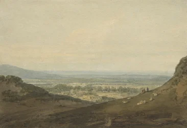 1796年頃のIreton近くのWestmorlandでのビュー