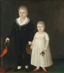 エドワードとサララッター、ca。 1805。