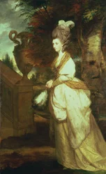 ハートフォード侯爵夫人の肖像（1759-1834）1777-78（キャンバスに油彩）