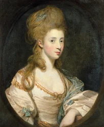 ジョン・マスターズ夫人の肖像c.1777-80