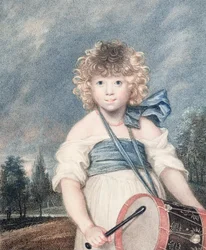 名誉あるレスター・スタンホープ氏の刻印とパブ。 Francesco Bartolozzi（1727-1815）、1789（点描彫刻）