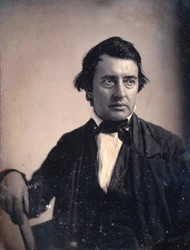 アルバート・サンズ・サウスワース 1845～50年頃制作者ジョサイア・ジョンソン・ホーズ、アルバート・サンズ・サウスワース