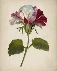 鮮やかなゼラニウムの花