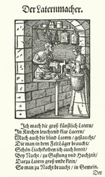 The Lantern Maker（彫刻