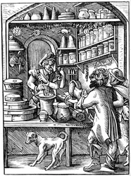 薬剤師、16世紀1849年。