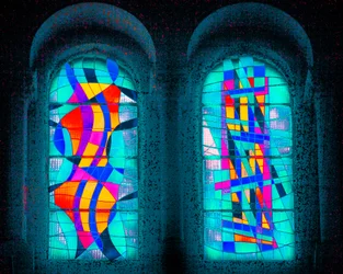 真昼の光、シリーズ「Eglise St Pierre d "Arene」より、2015年（写真）