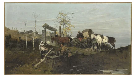 井戸での会話、1877